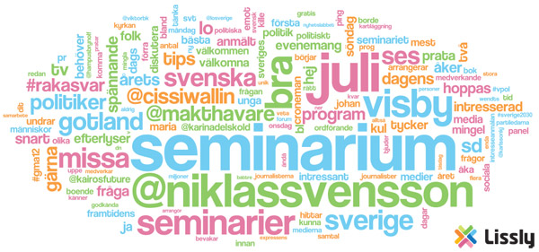 Almedalsveckan mer populärt än någonsin i sociala medier